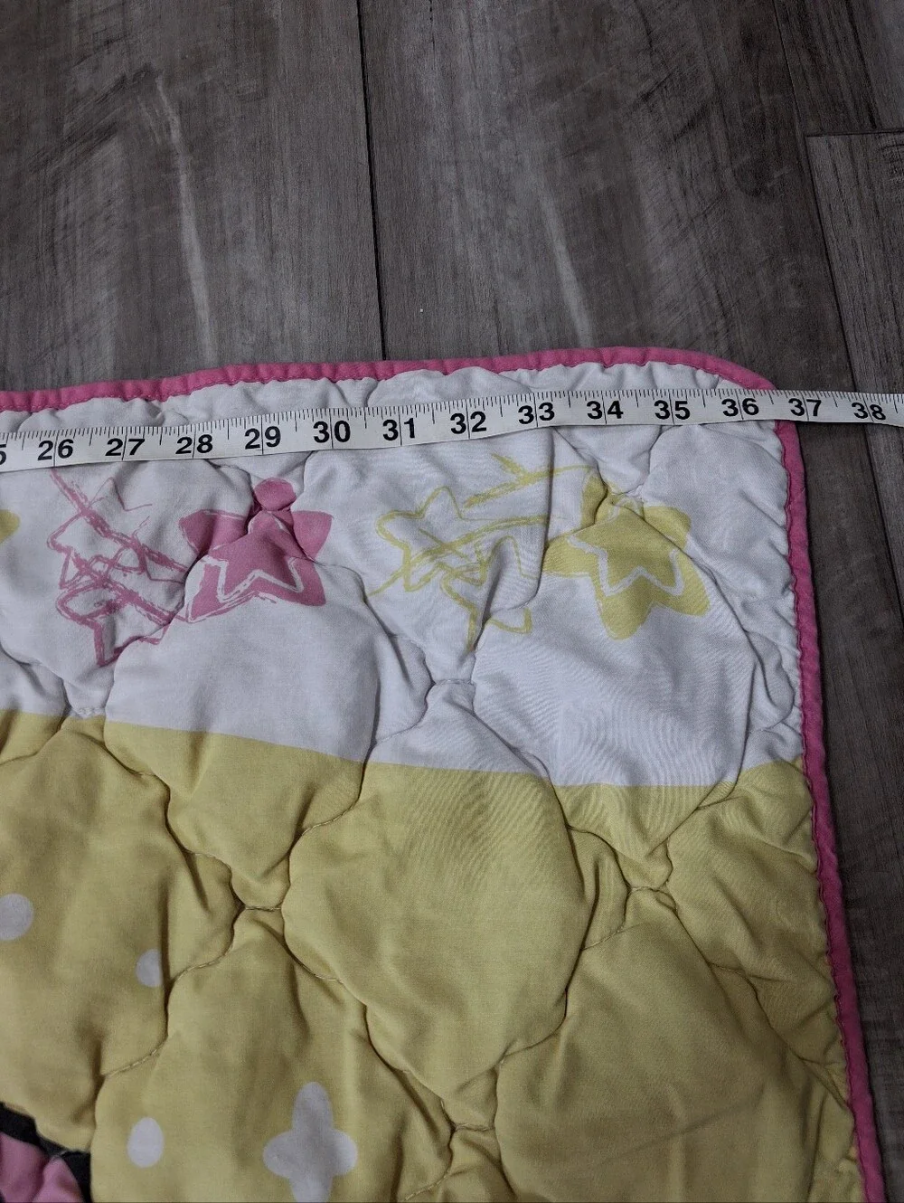 Vintage 2004 Dora The Explorer Quilted Blanket